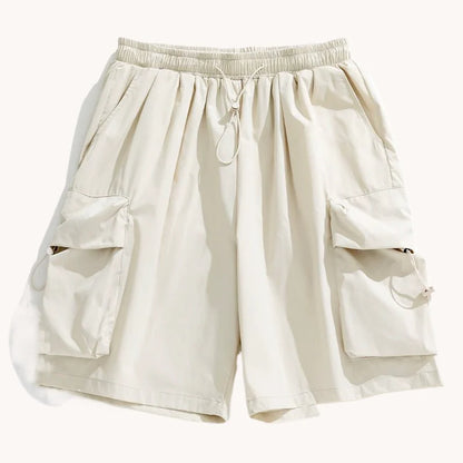 Drawstring Cargo Shorts